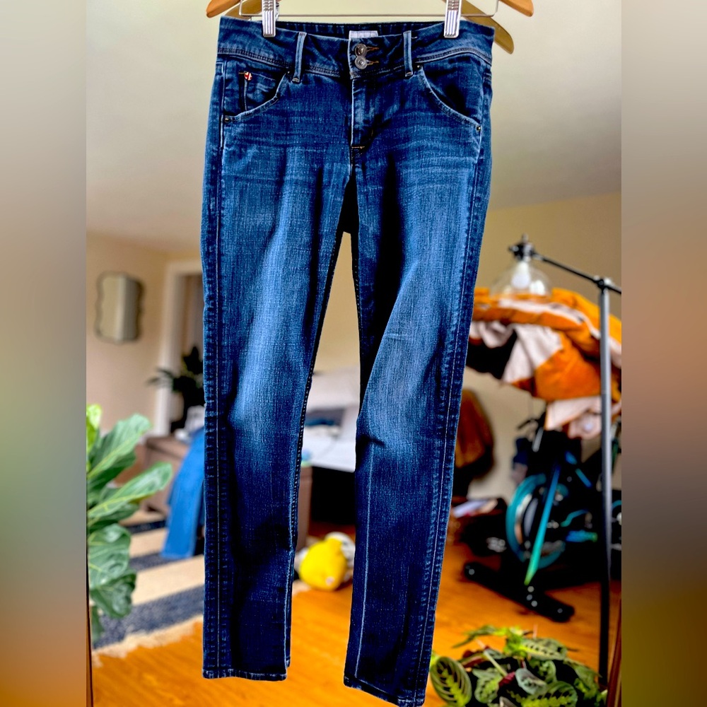 Hudson Women’s Size 27 Mid-Rise Skinny Collin Jean